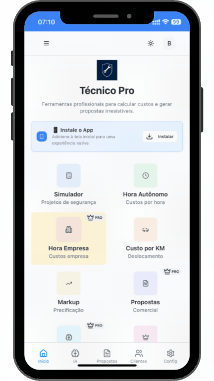 App Técnico Pro